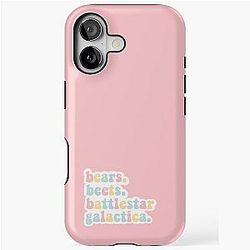 The Office Dwight Schrute Beets Battlestar Galactica iPhone Tough Case