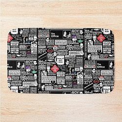 Wise Words From The Office - Office Quotes Bath Mat