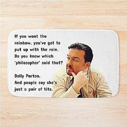 David Brent Quote The Office UK Bath Mat