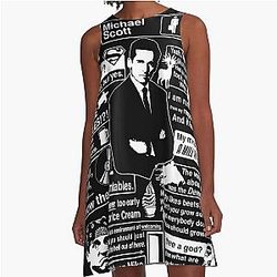 Michael Scott The Office A-Line Dress