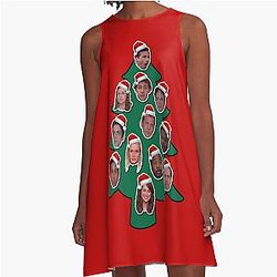 The Office Christmas Party Fan Art 2021 Cast Gift Apparel Dunder Mifflin TV Show US Sweater