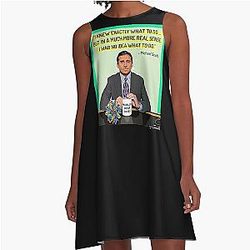 The office: I knew what to do A Line Dress