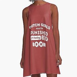 The Office UK Dutch Girls A-Line Dress