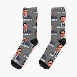 Michael Scott Declares Bankruptcy The Office Socks