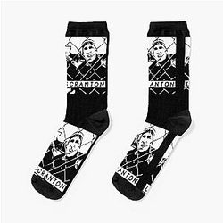 Lazy Scranton Michael and Dwight The Office Rap The Electric City Socks