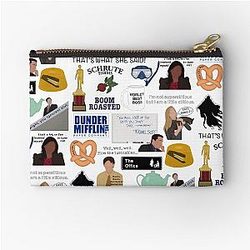 The Office Zipper Pouch