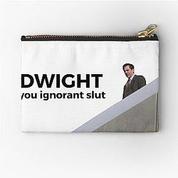 Dwight You Ignorant Slut - The Office Zipper Pouch