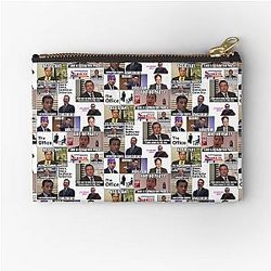 The Office US Montage, Dwight Schrute, Michael Scott, Gifts, Zipper Pouch