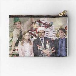 Christmas at the Office Zipper Pouch