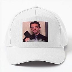 The office Ryan started the fire Ryan Howard Baseball Cap