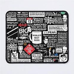 Wise Words From the Office - The Office Quotes Mouse Pad