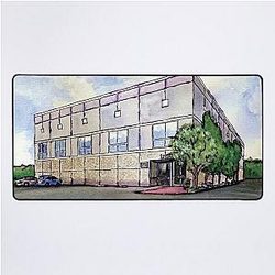 Pam's Watercolor Painting Desk Mat