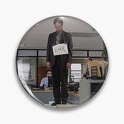 Dwight from The Office enamel pin