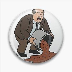 Kevin's Famous Chili Inspired Design Pin