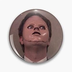 The Office Dwight Mask First Aid Fail CPR Pin