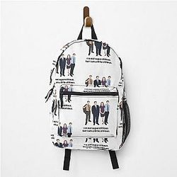 The Office US - I'm not superstitious but I'm a little stitious backpack quote