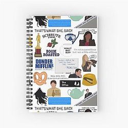The Office Spiral Notebook