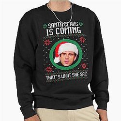 The Office Santa Claus Pullover Sweatshirt