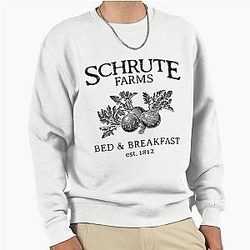 Schrute Farms The Office Dunder Mifflin Pullover Sweatshirt