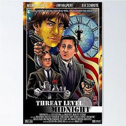 Threat Level Midnight The Office Poster