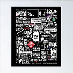 Wise Words From The Office - The Office Poster