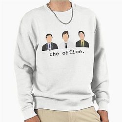 Jim, Dwight and Michael: The Office Pullover Sweatshirt