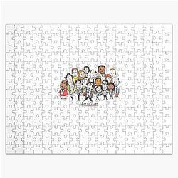 The Office Cast Cartoon Puzzle