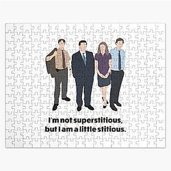 The Office US I'm not superstitious but I am a little stitious Classic T Shirt