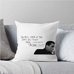 The Office Michael Scott Throw Pillow