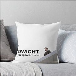 Dwight, You Ignorant Slut - The Office Throw Pillow