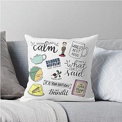 The Office TV Show Throw Pillow