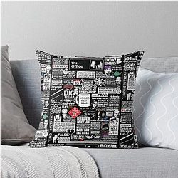 Wise Words From The Office Throw Pillow