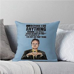 The Office Dwight Schrute Throw Pillow