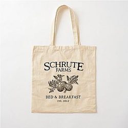 Schrute Farms Dunder Mifflin Cotton Tote Bag
