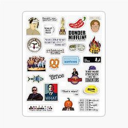 The Office Set Sticker
