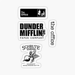 The Office Sticker pack