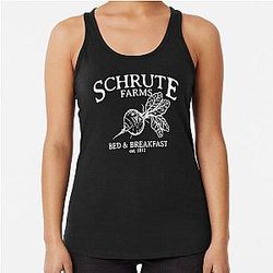 The Schrute Farms Racerback Tank Top