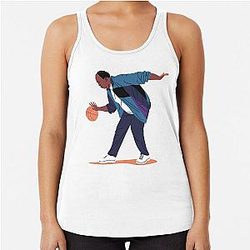 The Office Stanley S Basketball T-Shirt Racerback Tank Top