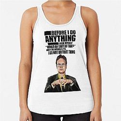 The Office - Dwight Schrute Racerback Tank Top
