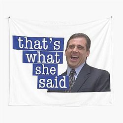 The office that's she said Tapestry
