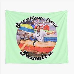Greetings from Jamaica The Office Tapestry