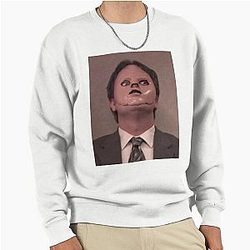THE OFFICE DWIGHT MASK CPR PULLOVER SWEATSHIRT