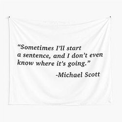 The Michael Scott Quote Tapestry