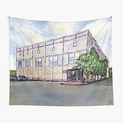 The Office By Pam Halpert Tapestry