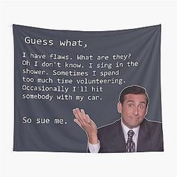 Michael Scott One Liners - The Office Tapestry