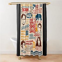 All the best quotes from The Office That's What She Said Shower Curtain