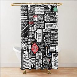 Wise Words From The Office Shower Curtain