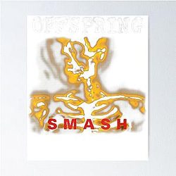 The Offspring Smash Poster