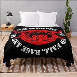 The Offspring Rock Throw Blanket