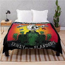 The Offspring Rock Band Throw Blanket
